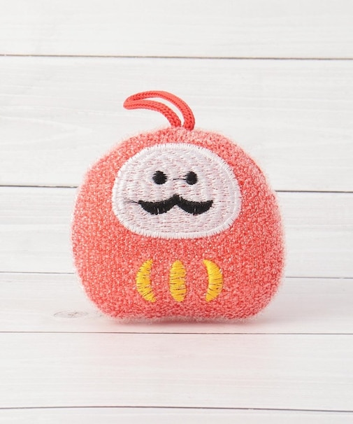 ◆お年賀 キラキラおそうじスポンジ だるま