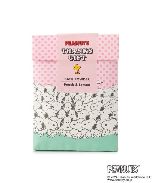 ◆SNOOPY お包みギフト ピーチ&レモン