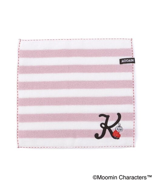 ◆MOOMIN ミニタオル イニシャルミイ K