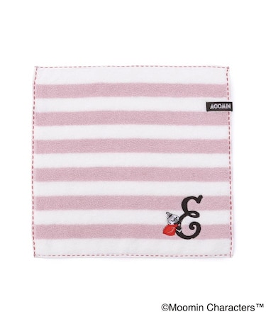 ◆MOOMIN ミニタオル イニシャルミイ E