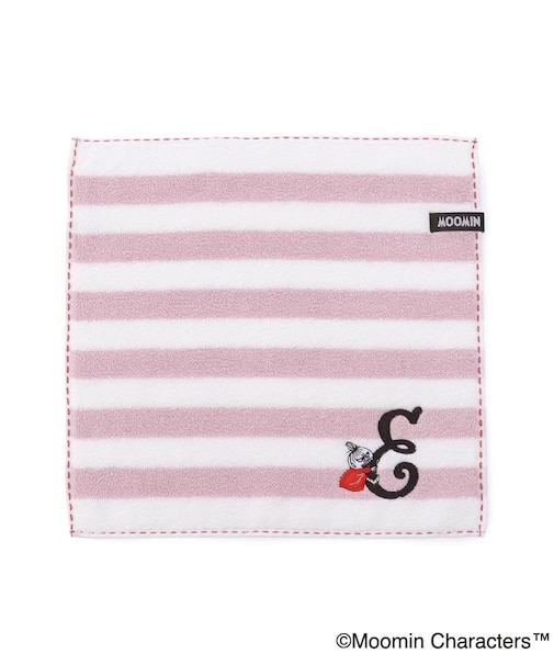 ◆MOOMIN ミニタオル イニシャルミイ E