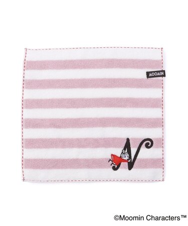 ◆MOOMIN ミニタオル イニシャルミイ N