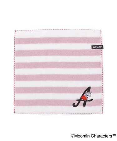 ◆MOOMIN ミニタオル イニシャルミイ A