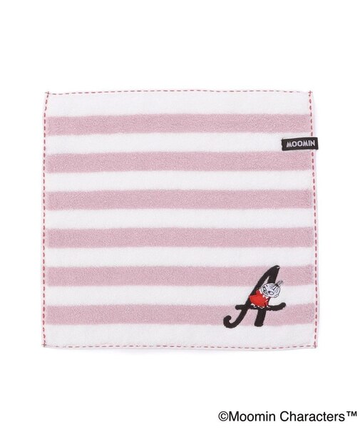 ◆MOOMIN ミニタオル イニシャルミイ A