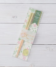 アルファベットフラワーズ 箸・箸置きセット