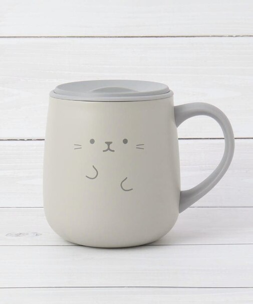 CB アニマルフタ付きステンレスマグ 370ml