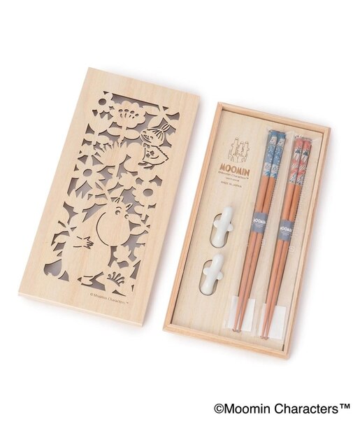 MOOMIN 木箱入ペア箸セット