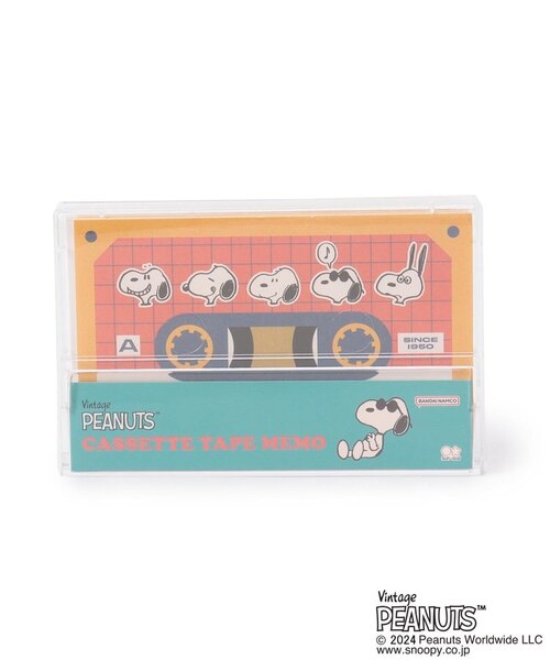 ◇SNOOPY カセットテープメモ Vintage Collection｜ワンズテラスの通販