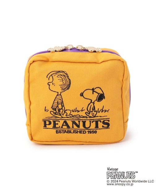 SNOOPY スクエアポーチ Vintage Collection