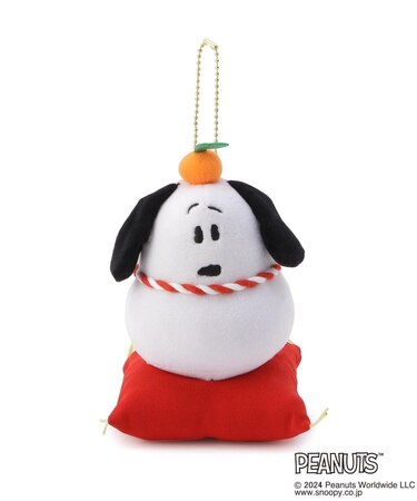 SNOOPY かがみもちキーチェーン