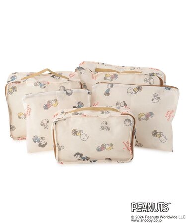 SNOOPY トラベルポーチ 5点セット