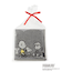 ◆SNOOPY 三重ガーゼイニシャルハンカチ Y