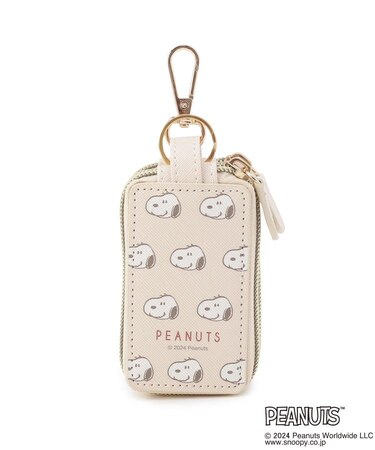 SNOOPY ダブルポケットキーケース