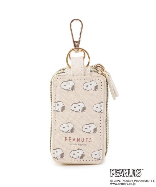 SNOOPY ダブルポケットキーケース