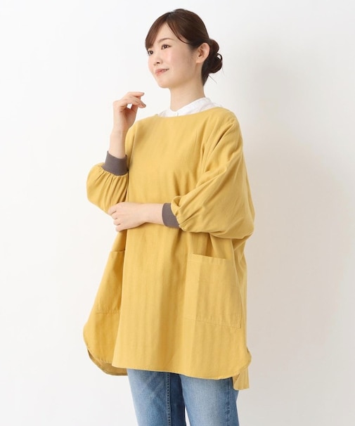 ◆ライトウィンド かっぽうぎ 花びらリブ