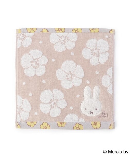 ◆Dick Bruna miffy ミニタオル フラワーパイル