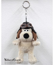 ウォレスとグルミット カラビナマスコット パイロット