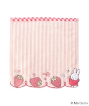 ◆Dick Bruna miffy ミニタオル イチゴ