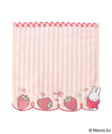 ◆Dick Bruna miffy ミニタオル イチゴ
