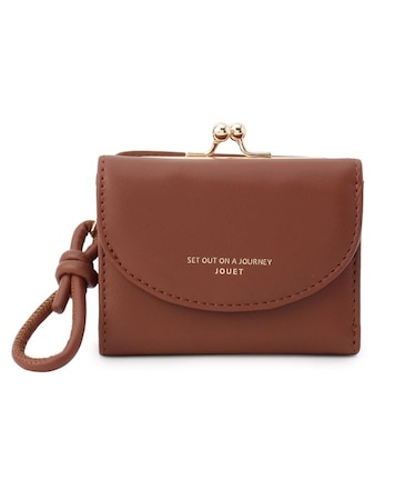 JOUET ジョエット ラウンドフラップがま口財布