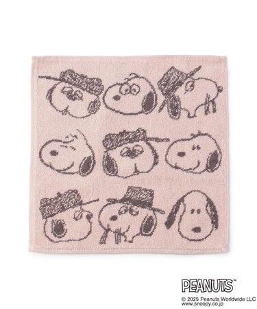 ◆SNOOPY タオルハンカチ ブラザーお顔