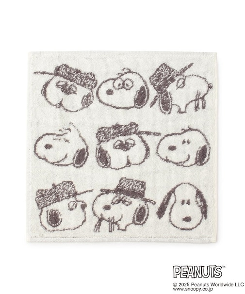 ◆SNOOPY タオルハンカチ ブラザーお顔