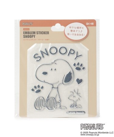 ◆SNOOPY エンブレムステッカー