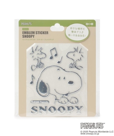 ◆SNOOPY エンブレムステッカー