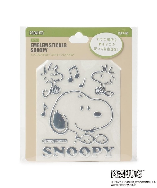 ◆SNOOPY エンブレムステッカー