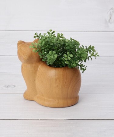 【ワンズテラスオリジナル】消臭アートグリーン キャット