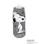 ◆SNOOPY アンクル突起ソックス PEANUTS ロゴ柄