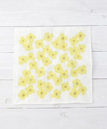 ◆Eternal Blooms かや生地ふきん チアフルフラワーズ