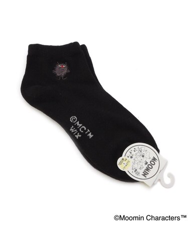 ◆MOOMIN ソックス スティンキー刺繍
