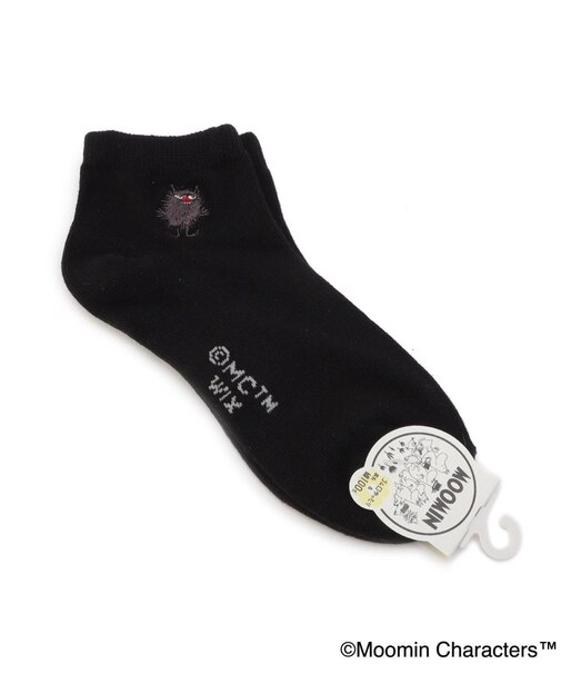 ◆MOOMIN ソックス スティンキー刺繍