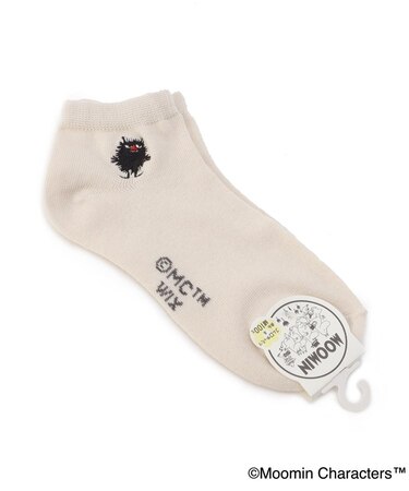 ◆MOOMIN ソックス スティンキー刺繍