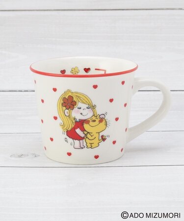 水森亜土 カラーラインマグ 200ml