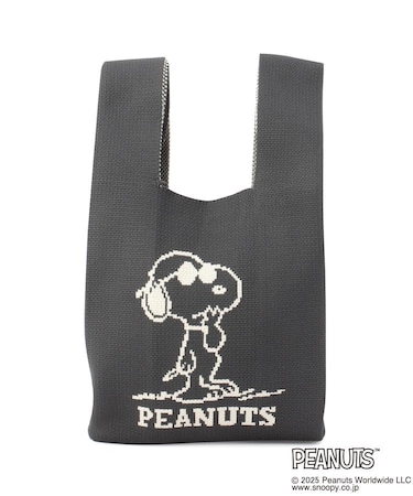 SNOOPY ニットバッグ