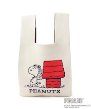 SNOOPY ニットバッグ