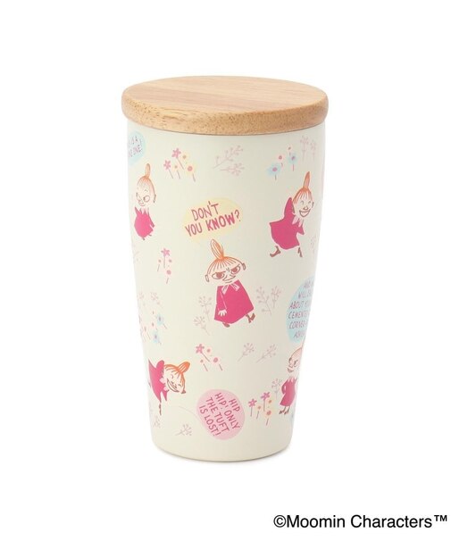 ◆【ワンズテラスオリジナル】MOOMIN 木蓋付ステンレスタンブラー