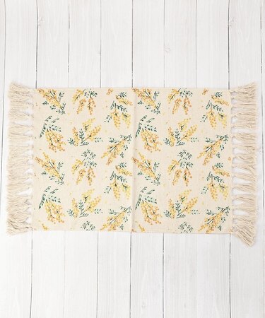 プリント マット フロウミモザ