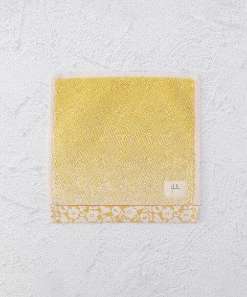 ◆シビラ ミニタオルハンカチ ヘムフラワー