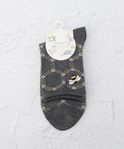 ◆ハチ刺繍 クォーターソックス