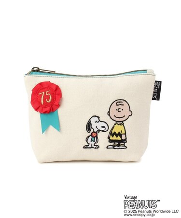 【ワンズテラスオリジナル】SNOOPY 化粧ポーチ 75th