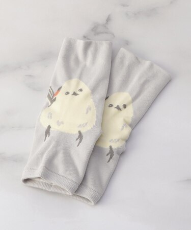 ◆moumou シルクオヤスミソックス