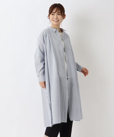 異柄アソートシャツワンピース