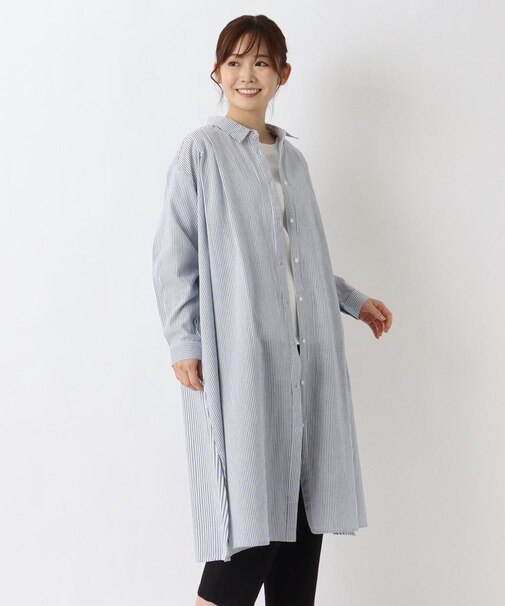 異柄アソートシャツワンピース