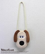 ウォレスとグルミット フェイスネックポーチ グルミット