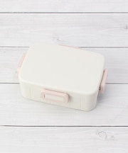 【ワンズテラスオリジナル】抗菌4点ロックランチBOX 650ml