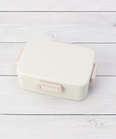 【ワンズテラスオリジナル】抗菌4点ロックランチBOX 650ml
