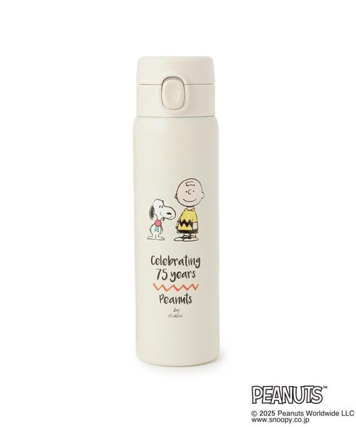 【ワンズテラスオリジナル】SNOOPY ワンプッシュステンレスボトル S 480ml